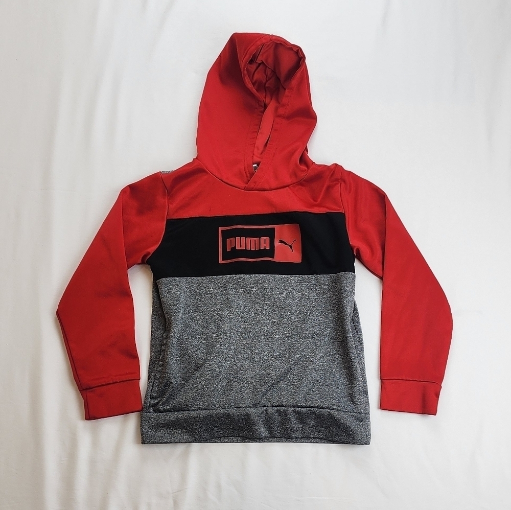 Puma Long Sleeve Hooded Sweatshirt